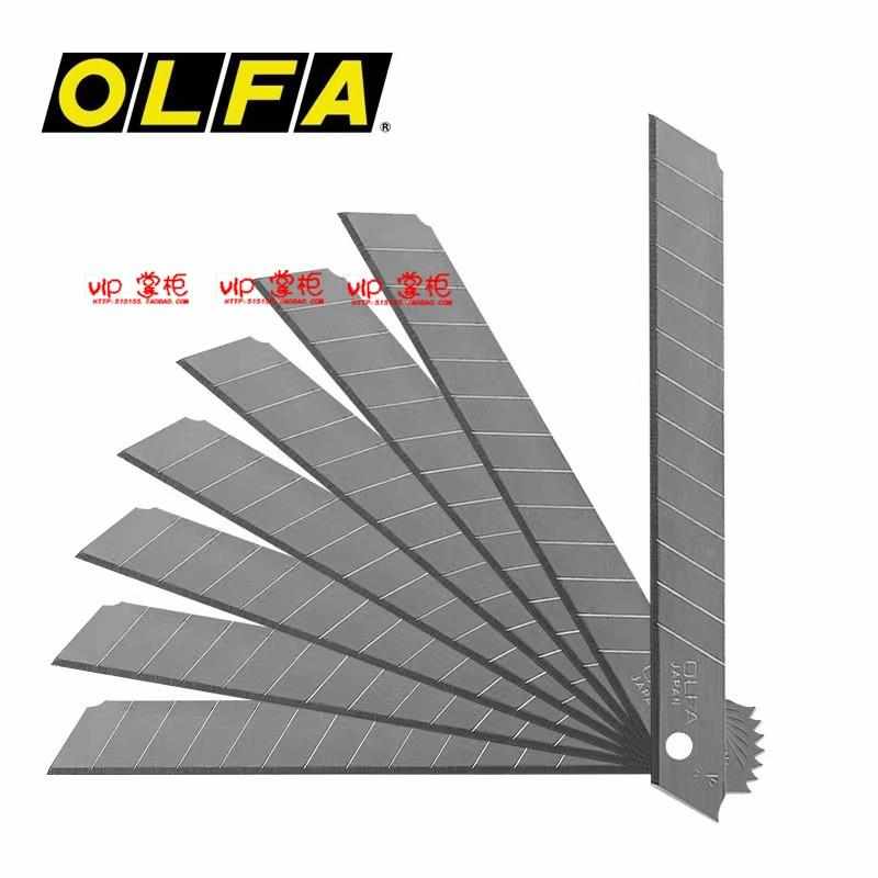 正品日本原装OLFA殴发AB-50S不锈钢刀片汽车贴膜专用刀片9mm刀片