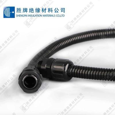 PE塑料波纹管穿线软管PP阻燃塑料软管黑色软管电线电缆护套可开口