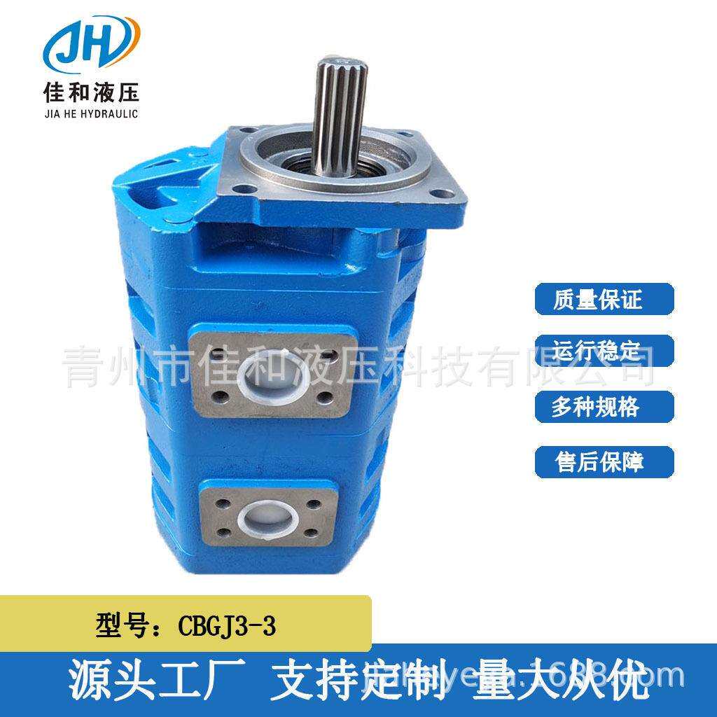 渔船高压双联齿轮泵CBGJ3160/3160游艇游船增压泵齿轮泵
