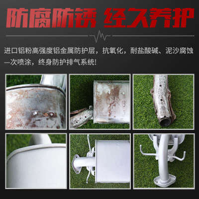 汽车排气管防锈漆耐高温底盘装甲自喷漆摩托车消音器镀铝喷剂银色