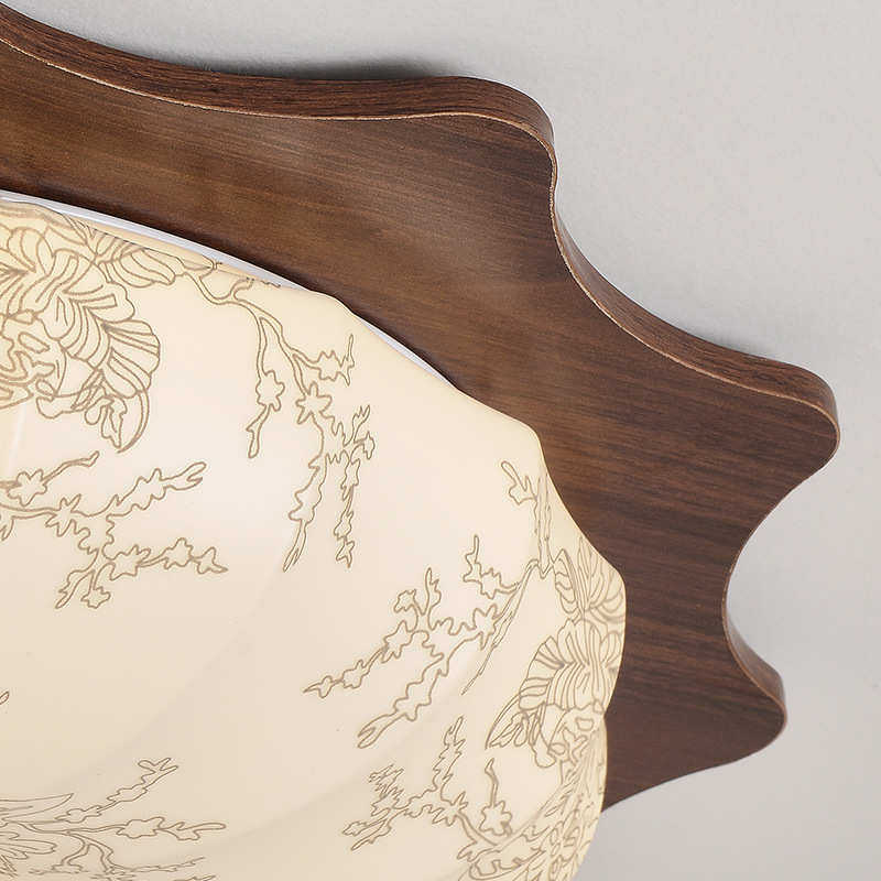 卧室灯吸顶灯中古法式复古创意客厅灯日式花形布艺护眼主卧房间灯,家装灯饰光源,智能吸顶灯,淘宝优惠券,粉丝福利购,淘宝优惠卷