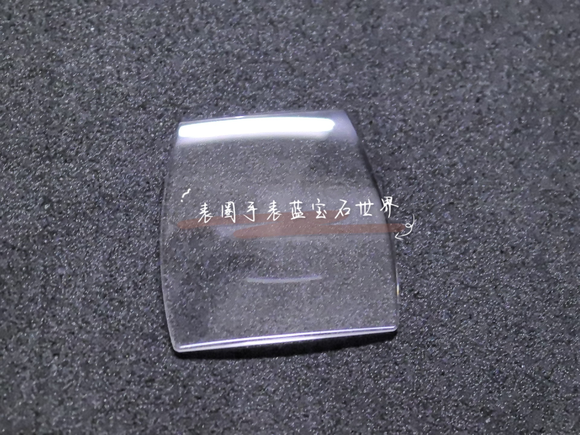 全新适配 卡地亚鳄鱼系列 高品质蓝宝石表镜 清晰透亮 原装适