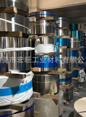 301EH不锈钢弹簧钢带600度特硬超弹 0.3 0.5 0.8mm不锈钢弹簧片