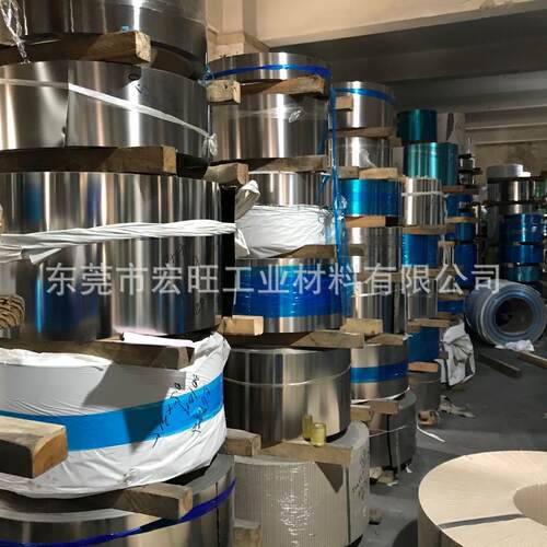 301EH不锈钢弹簧钢带600度特硬超弹 0.3 0.5 0.8mm不锈钢弹簧片