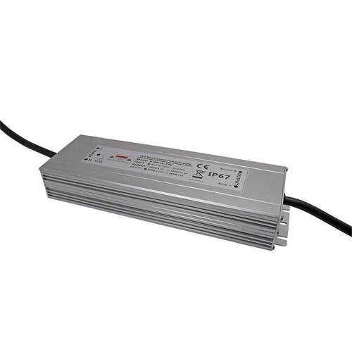 IP67防水电源12V300W大功率贴片模组铝壳防水灯条灯带户外电源