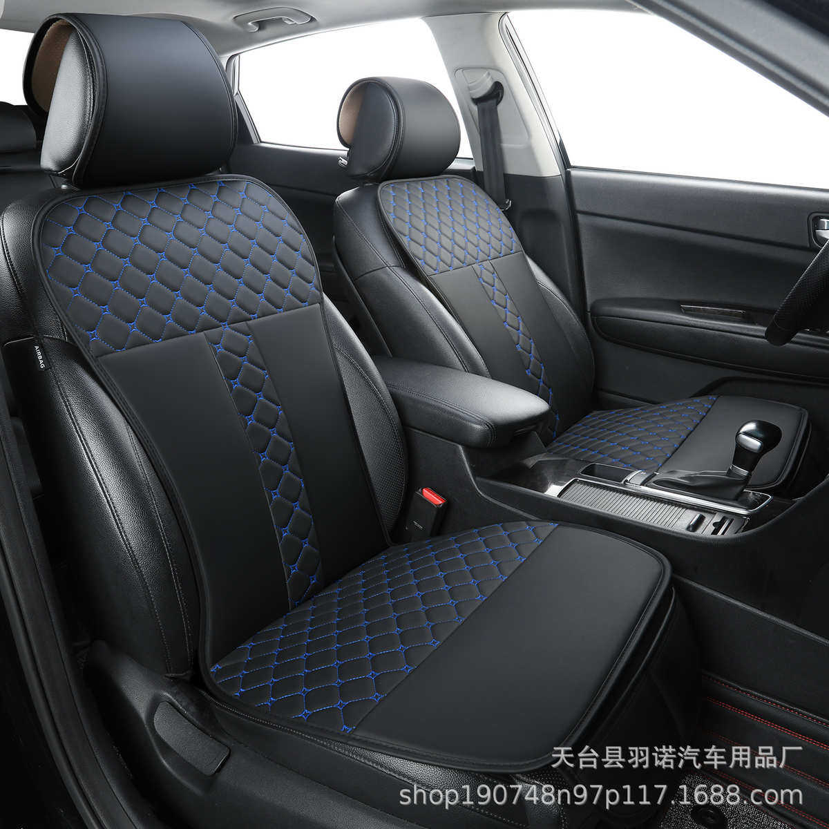 款皮革汽车坐垫tiktokshoptemushein欧美 外贸爆座套pu