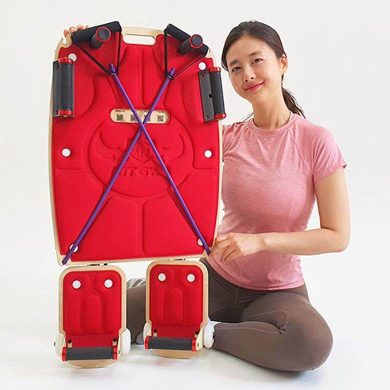 工厂生产家用普拉提塑形机瑜伽小工具锻炼小神器多功能美体机