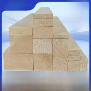 松木条定制实木材料DIY原木板龙骨柱隔断平面木方形模型条