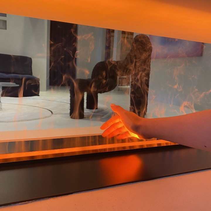 3D雾化壁炉内嵌式家用装饰电子壁炉仿真火焰网红电视柜蒸汽加湿器