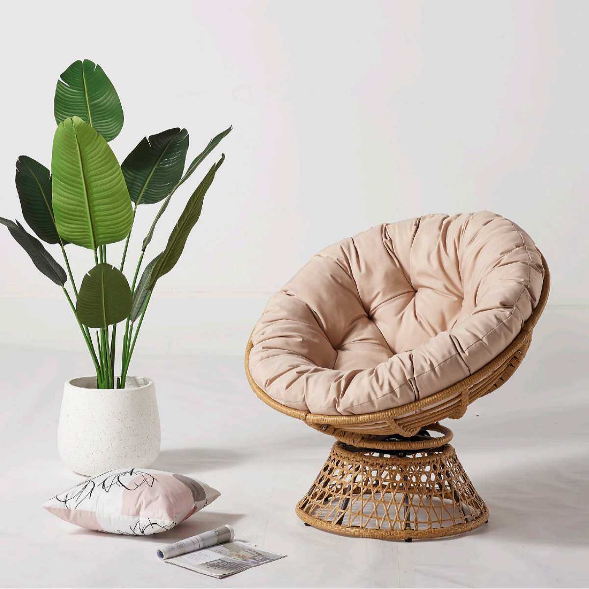 户外铁艺秋千吊篮室外花园庭院别墅小院网红阳台双人吊床吊椅,住宅家具,吊篮/吊椅,淘宝优惠券,粉丝福利购,淘宝优惠卷