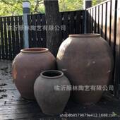 陶缸古景林观粗旧陶罐装 ABW饰园院大号缸庭瓮仿陶器组合花盆