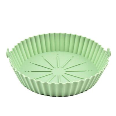 硅炸锅空气胶烤盘耐高温食品级蒸发糕不粘烤箱烘培矽胶蛋糕模具