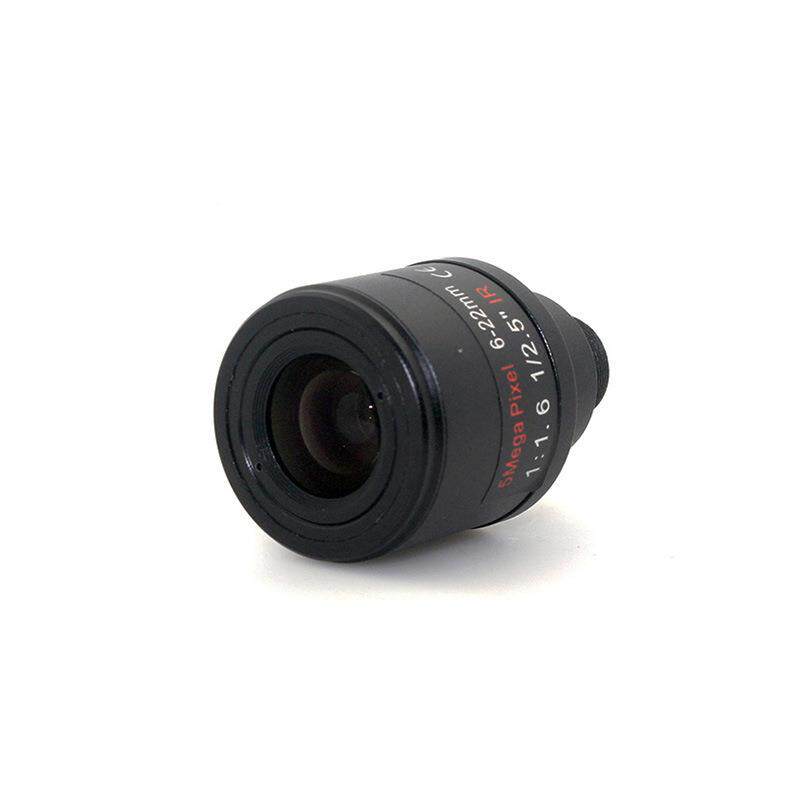 直销 监控500万M12接口6-22mm手动调焦镜头 调焦镜头 MTV lens