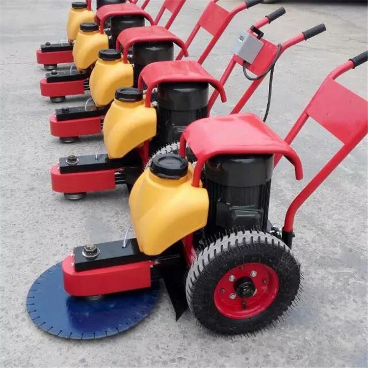 手推式电动混凝土桩头切割机 实心空心管桩环切快速截桩切桩机