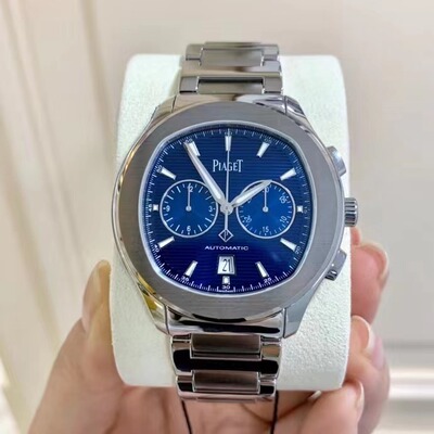 全套胡歌同款98新伯爵公价15.8万男手表POLO系列机械腕表G0A41006