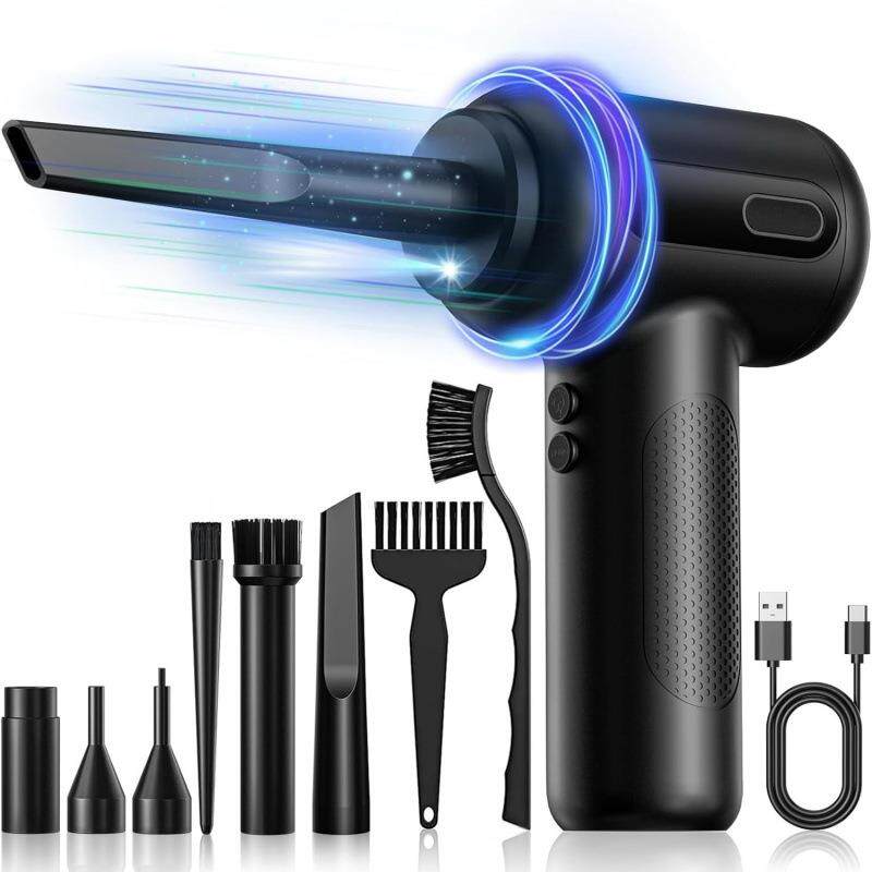 便携式电动空气除尘器电脑机箱键盘吹尘器手持无线车载吸尘器家用