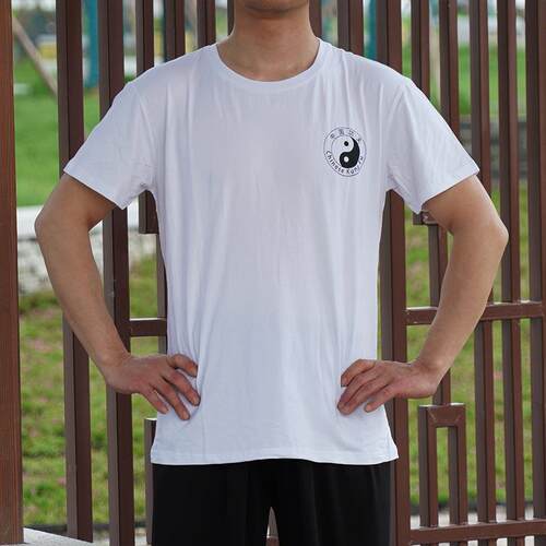 新款短袖恤衫太极服武术太极拳练功服女练功裤男夏季太极裤薄款