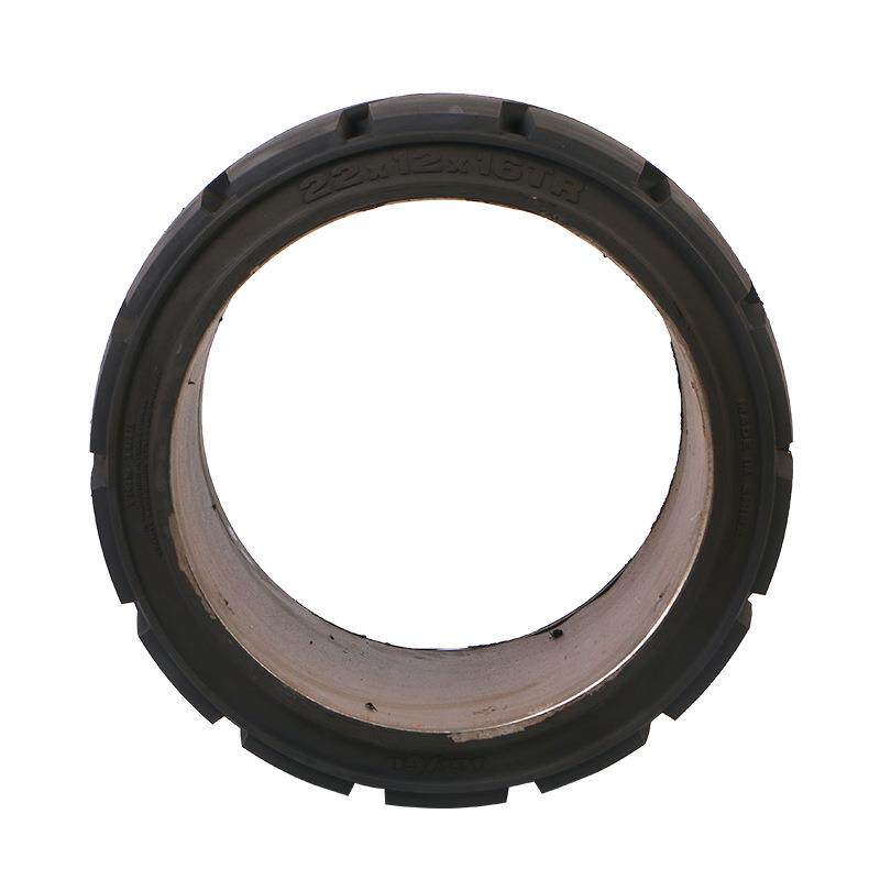 供应21x8x15 TR 压配式 电动叉车、平板拖车实心胎