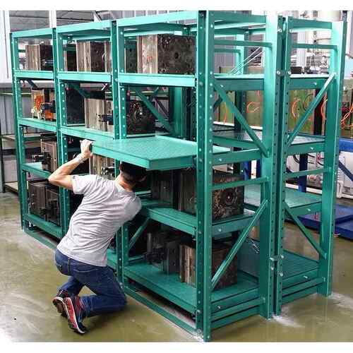 宁波抽屉式模具架四层十二格多层重型仓储货架模具存放架可定做