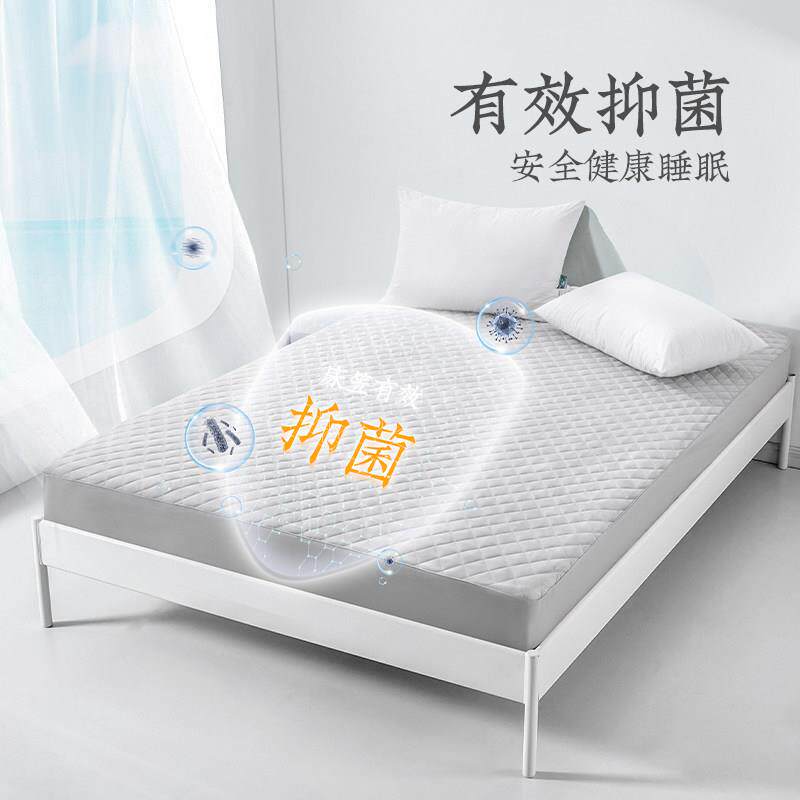 远梦家床纺笠A类抗菌床单件夹棉加厚YMCL0820席思床垫床包防梦尘