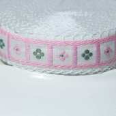 现货2.5cm新民族风提花织带涤纶花边辅料批发DIY工艺饰品服装 配饰