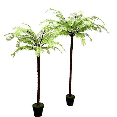 大型仿真桫椤蕨草叶树绿植原始森林风格室内庭院落地景观植物盆栽
