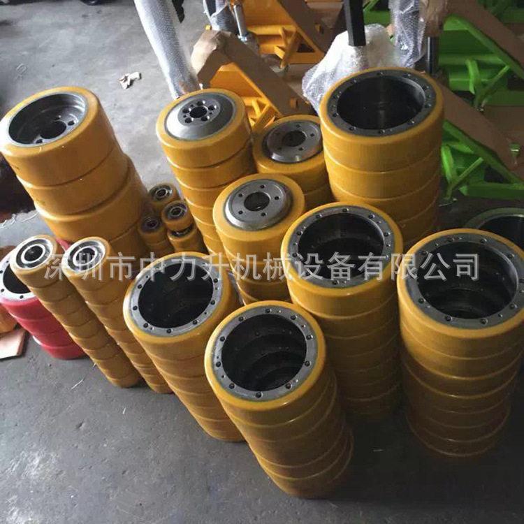 电动驱动叉车轮鸿福大轮牛力叉车轮奥津大轮