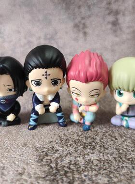 全职猎人Q版粘土人1444西索猎人换脸可动人偶摆件盒装手办