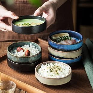 和面碗寸大号风圆瓷碗.砵拉碗5餐具陶瓷碗汤碗饭碗4 餐厅家用日式