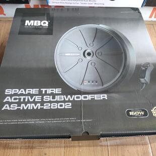 MM2802载有源备炮自带功 M车BAS 胎AS 28Q新款 放低音炮汽车音