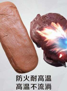 柔性有机电火泥墙电缆线防火YFL封堵胶泥体孔洞防有机堵料填充
