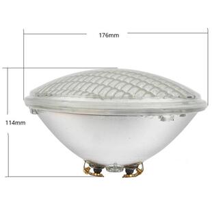 水底灯PAR56 54W七彩遥控变色彩光防水 泳池灯 跨境LED嵌入式