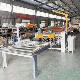 碳晶板自动上下板贴面机PVC吊顶装 饰板覆膜机多层板贴纸机不开胶