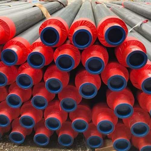 PERT2型聚氨酯保温管道小区供热系统保温管地暖温泉热水管耐高温