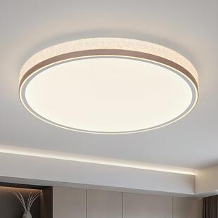 卧室吸顶灯意式 主灯 轻奢现代简约大气圆形客厅灯主卧房间2025新款