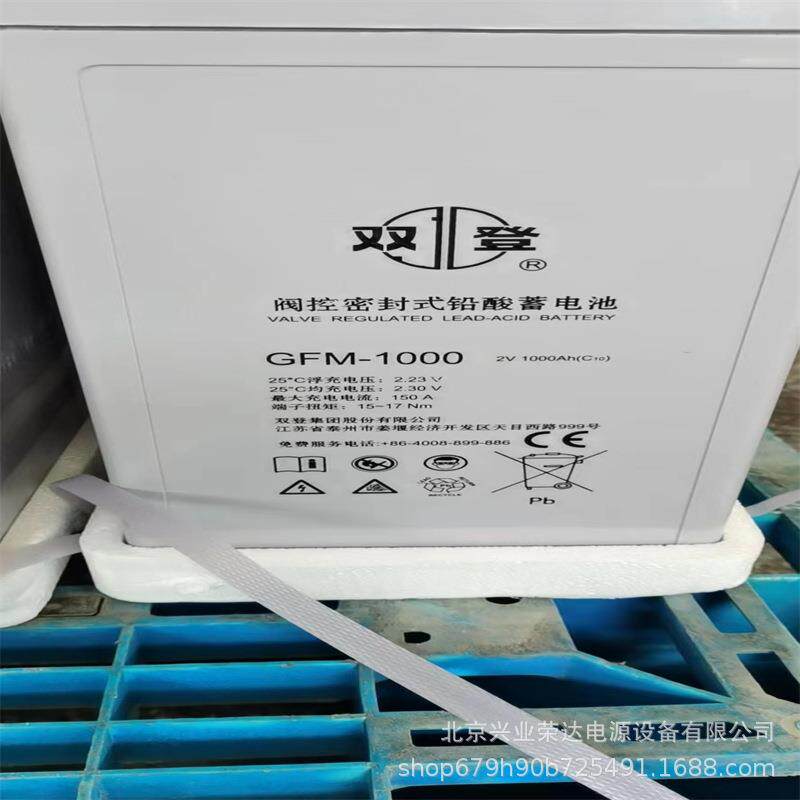 双登铅酸蓄电池GFM-10002V1000AH/C10免维护电池充放电测试