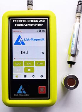 德国李斯特List-Magnetik铁素体含量检测仪FERRITE-CHECK 240