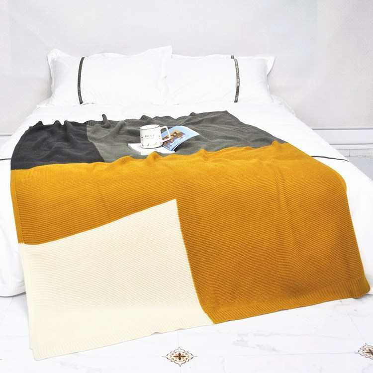 北欧毯床编织旗民巾毯毯毯床搭宿尾床尾复古盖午睡毯拼接毯沙发,床上用品,休闲毯/毛毯/绒毯,淘宝优惠券,粉丝福利购,淘宝优惠卷