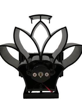 LT405莲1花壁挂（卡箍款）6叶WKM65风跨境货源自启热动力壁风炉扇