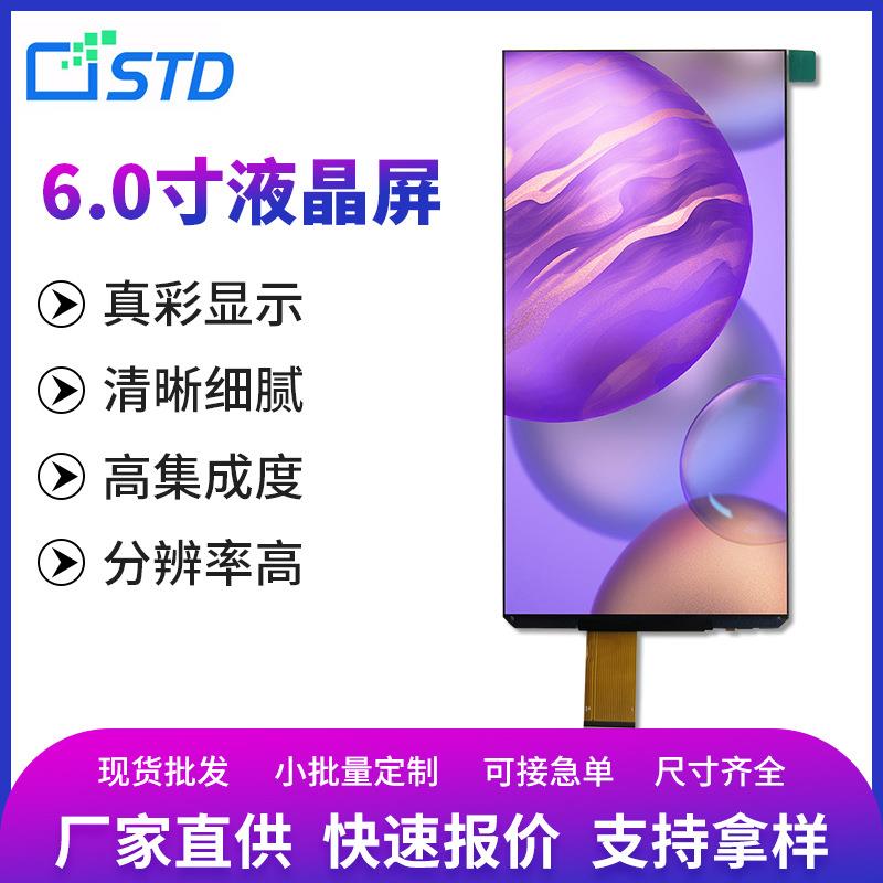 6寸液晶屏MIPI接口720*1440人脸识别仪器电子设备手持行业液晶屏