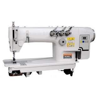 广告胶条机直驱同步链式双针机不换底线广告专用工业缝纫机