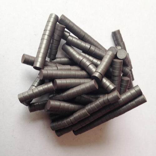 D4.25*2小喇叭黑磁工厂小喇叭圆片吸铁石耳机黑磁圆形黑磁