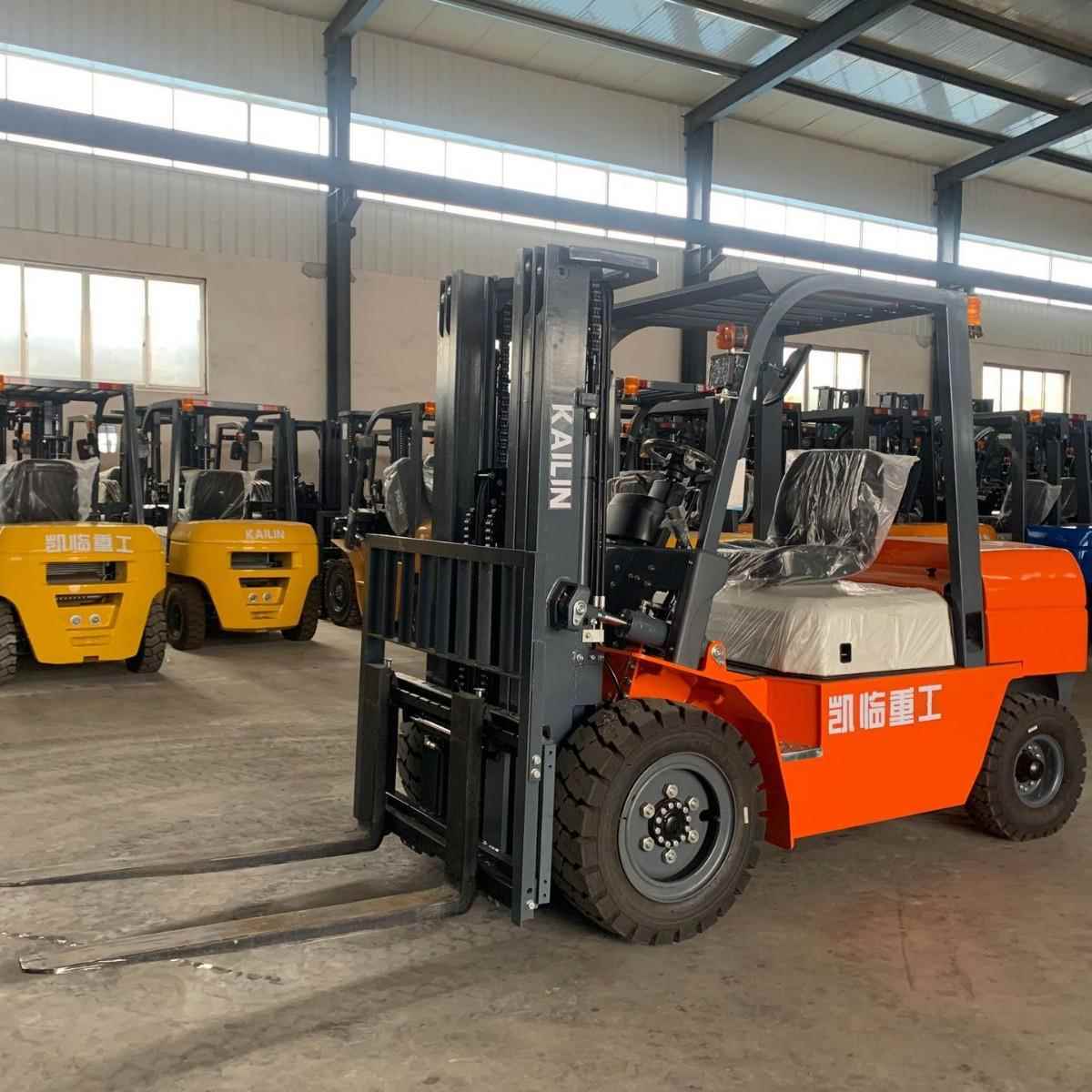 柴油叉车吨座驾式多功能堆高搬运车5吨两驱液压内燃合力同款叉车