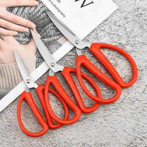 不锈钢家用剪刀家用剪民用工业服装剪裁缝线头剪文具剪刀厂家