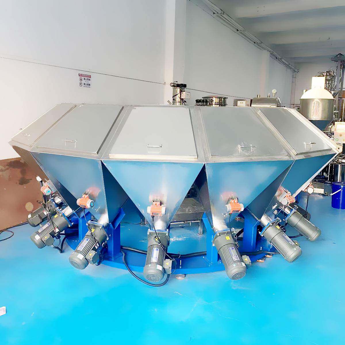 智能多料配料机电缆线皮线物料自动配比配方机无尘输送误差小