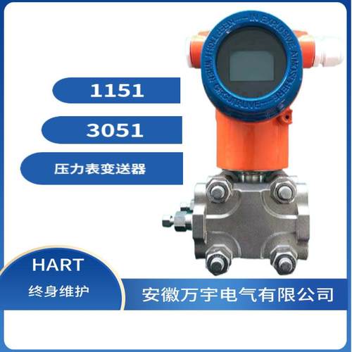 3051LTS25M3D1B1WY单晶硅式压力差压变送器侧装夹板式HART协议