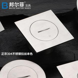 清扫口鱼304全不锈加检修口国DL Q标全钢密封堵头扫除水厚池 304