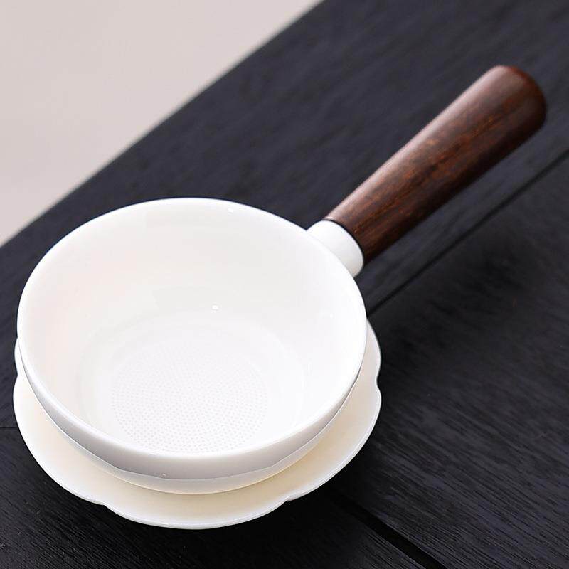茶漏茶滤茶叶过滤网茶水分离茶隔泡茶细密陶瓷滤茶公道杯茶具配件