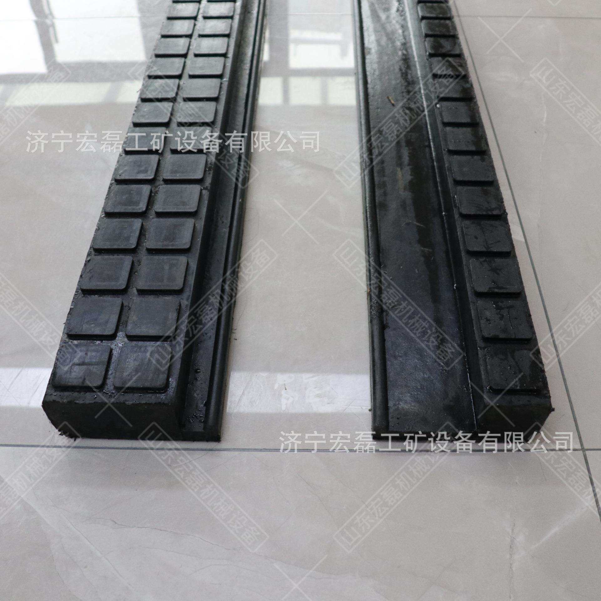 铁路橡胶道口板P435060轨道通用道口垫板橡胶减速板火车道塞条