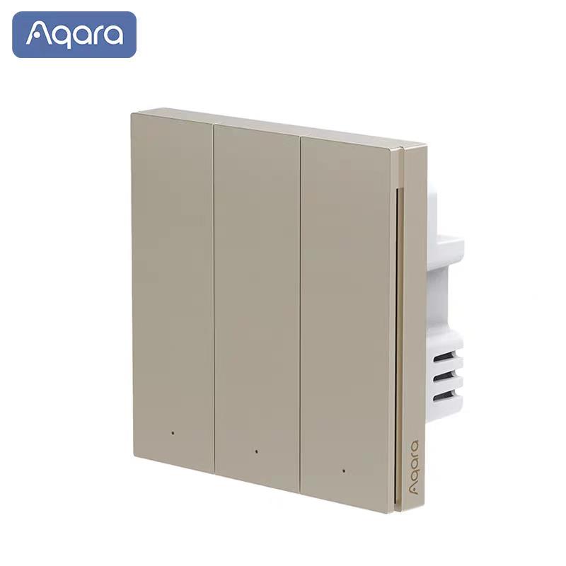 绿米Aqara智能墙壁开关H1单火版远程控制无线遥控开关接入HomeKit